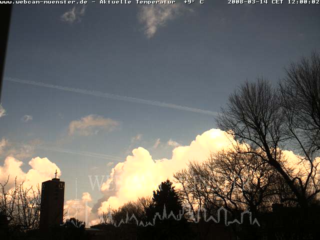 Webcam Münster - seit 2008 in Betrieb